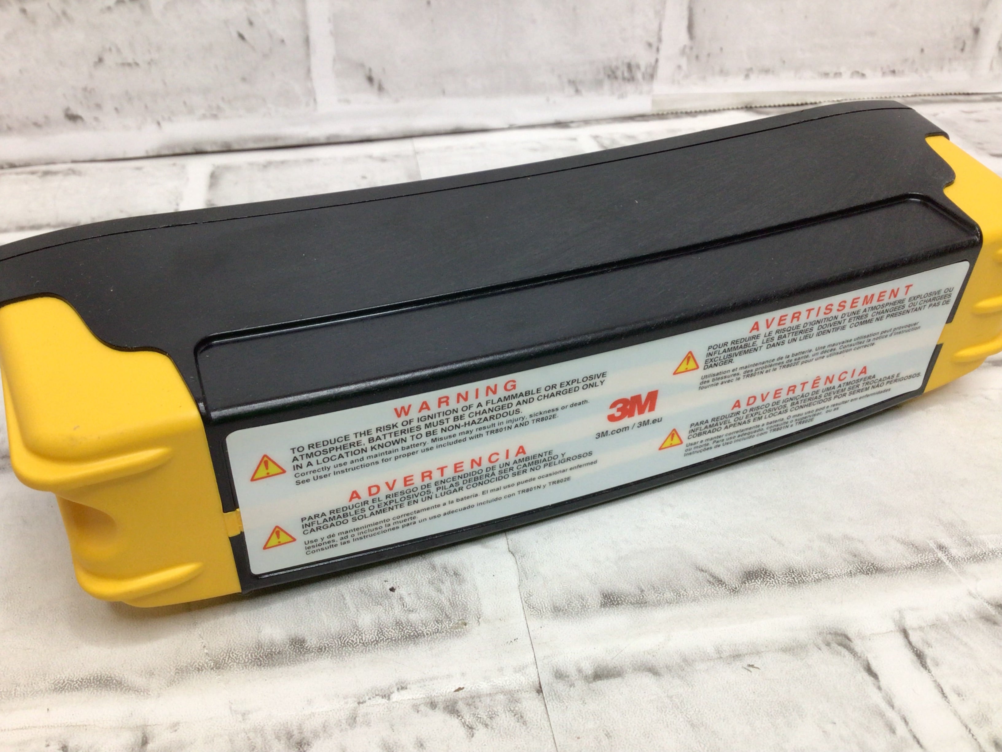 3M Versaflo TR-830 Rechargeable Battery, for TR-800 PAPR *NEW, NO CHARGER* (8128801538286)
